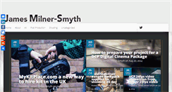 Desktop Screenshot of jamesmilnersmyth.com
